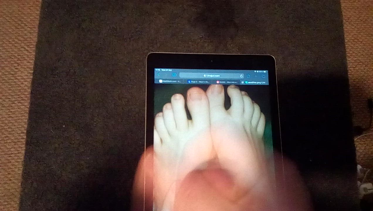 Cum Feet Tribute clip