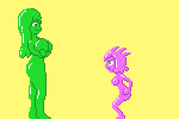 Slime girl fusion (DoodleDowd)