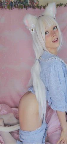 Cosplay Costume Extra Small Petite Small Tits Solo Tease Teen Tight Pussy clip