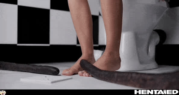 Foot Fetish Hentai Tentacles clip