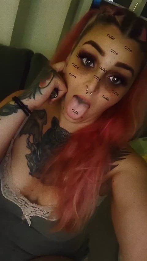 ahegao amateur onlyfans redhead teen teens clip