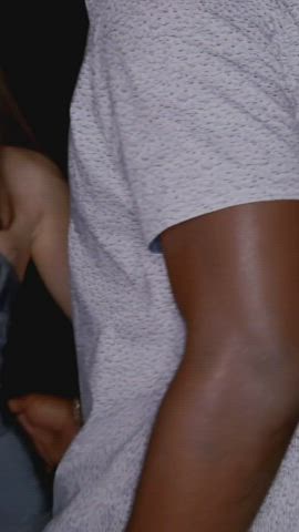 Boobs Grabbing Interracial Kissing Liya Silver Seduction Tease Threesome clip