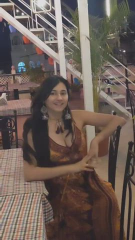 Asian Big Ass Big Tits Boobs Cleavage Desi Dress Hotel Indian MILF Tease Teen clip