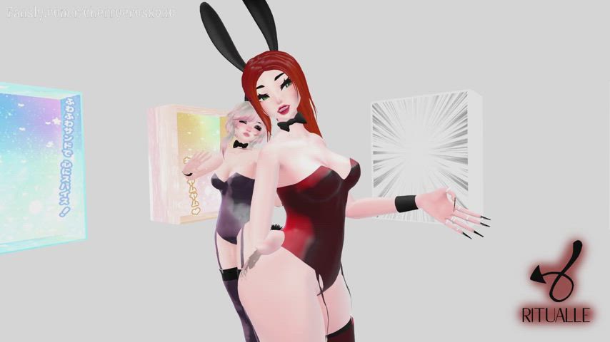FULL FREE VIDEO! Bunny Girl Tease Event Video on Fansly & Pornhub!