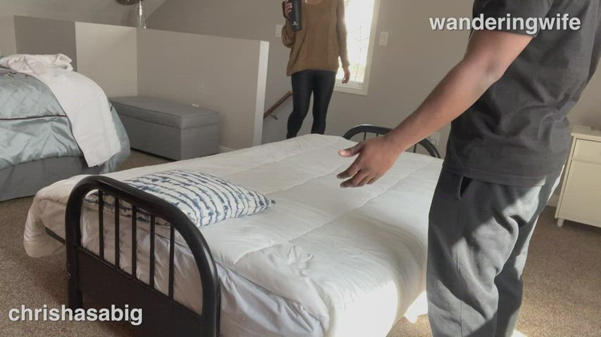 New video out with u/wanderingwife! Stunning Blonde MILF Gets a Massage and Fucks