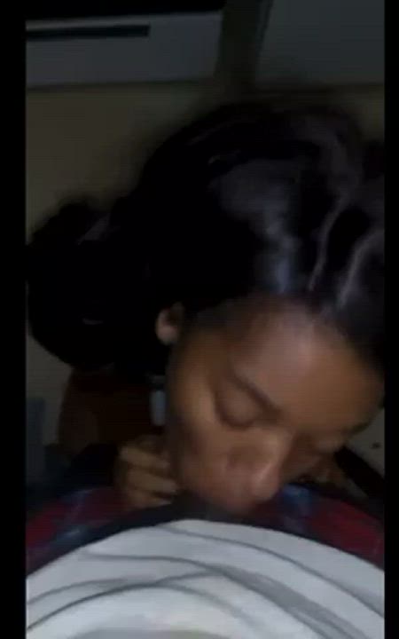 BBC Blowjob Ebony clip