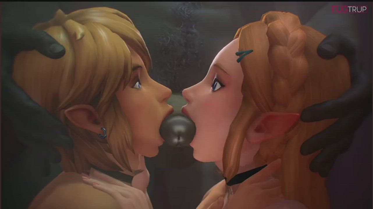 Link showing the meaning of true love with Zelda (FUGTRUP) (sound) fuck me