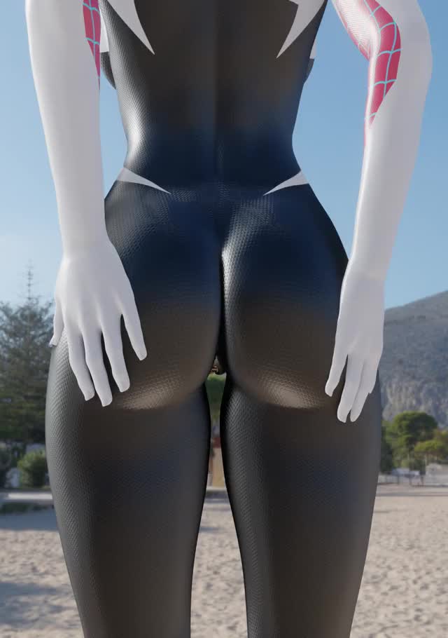 Spider Gwen's Butt