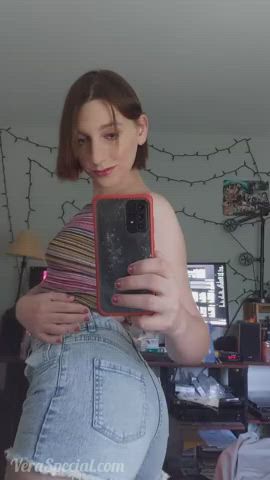 Ass Big Dick Cock Erection Girl Dick Handjob OnlyFans Shorts Teasing clip