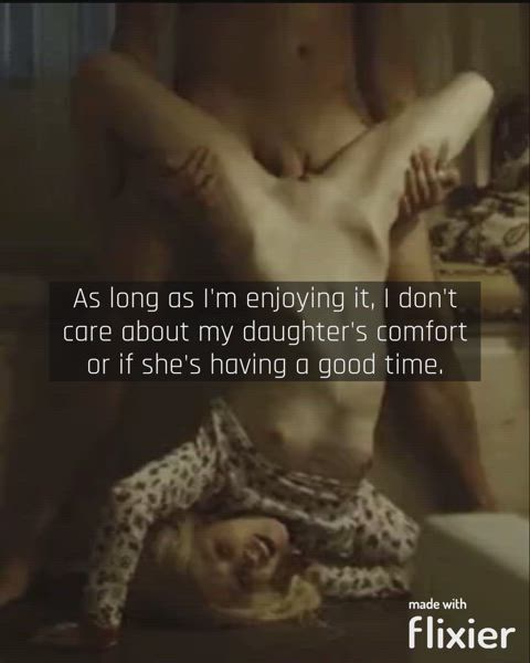 caption dad daughter degrading petite used pounding captions slut-captions clip