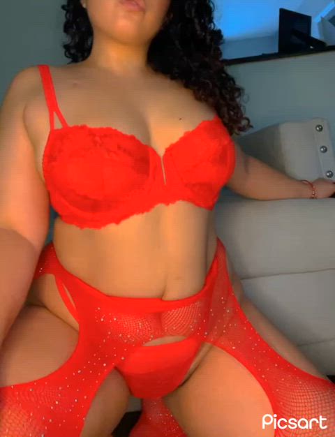 There’s just something about a milf in red lingerie