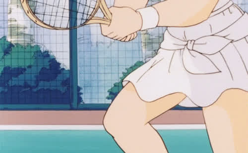 Madoka Ayukawa's Tennis Panties [Kimagure Orange Road]
