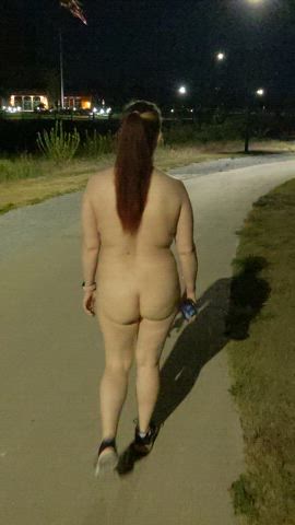 amateur exhibitionist nude nudist nudity outdoor public clip