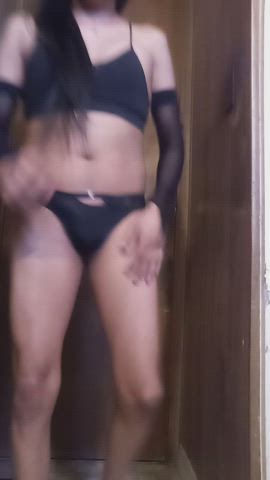 ass cock femboy homemade lingerie sissy solo clip