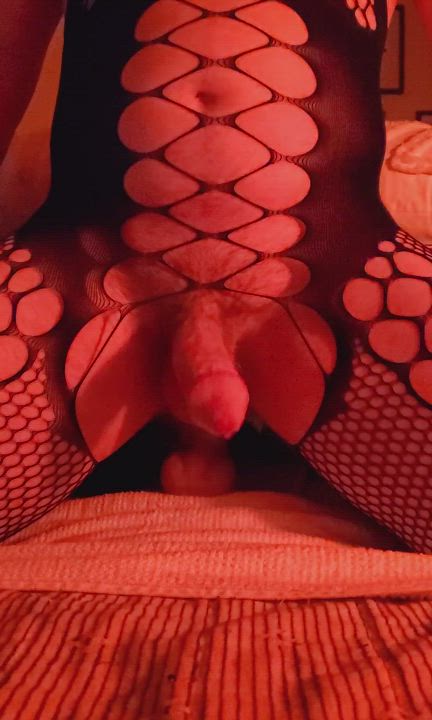 cock cock worship dildo fishnet huge dildo lingerie precum riding sissy trans clip