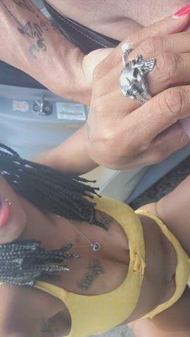 ebony golden shower piss clip