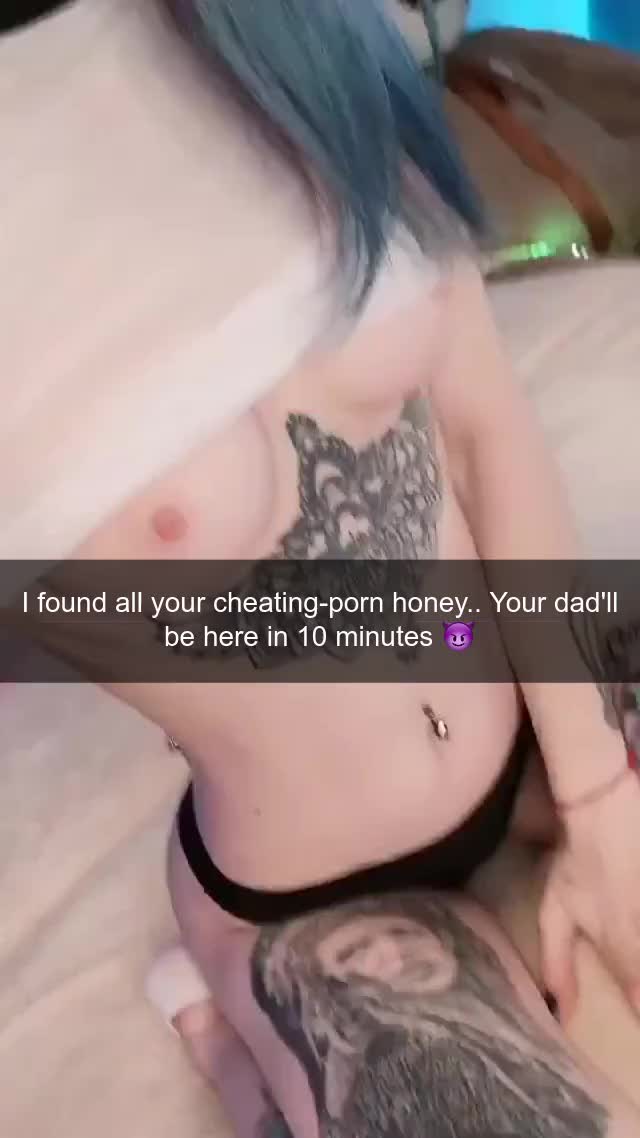 You had placed it so that she couldn't avoid finding it.. [Gf/Father/Cheating]