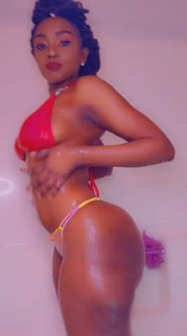 Bubble Butt Ebony Twerking clip