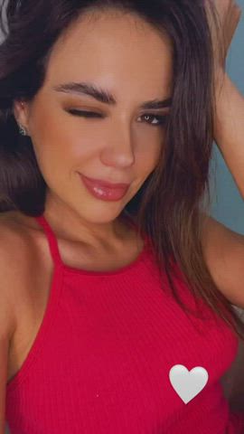 boobs brazilian brown eyes brunette dani facial goddess labia sensual tease clip
