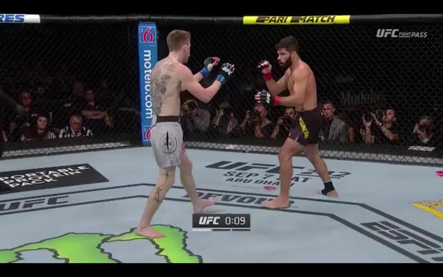 Sandhagen |Assuncao| Stop hands 1-8 (slo-mo)