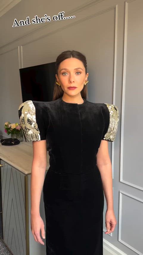 celebrity elizabeth olsen non-nude clip