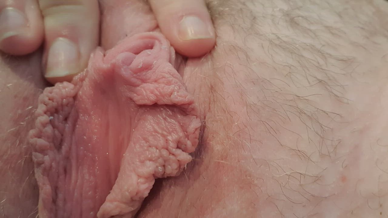 Check out my throbbing clit, pussy and giant lips? What do you think?