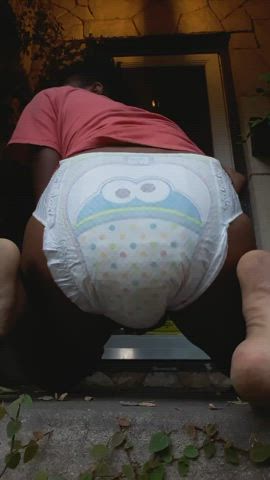 Ass Diaper Fetish Messy clip