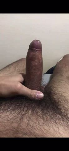 Cumshot w/ Tight Foreskin Jerk Off Penis Uncut 