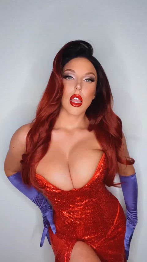 Happy halloween from Jessica Rabbit 🎃🐰