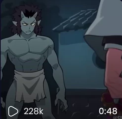 animation anime demon clip