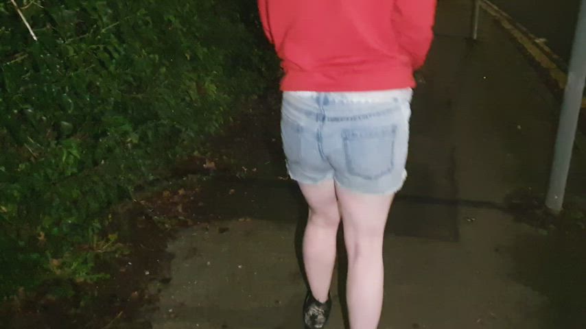Made to wet my shorts while walking home 🤭💦