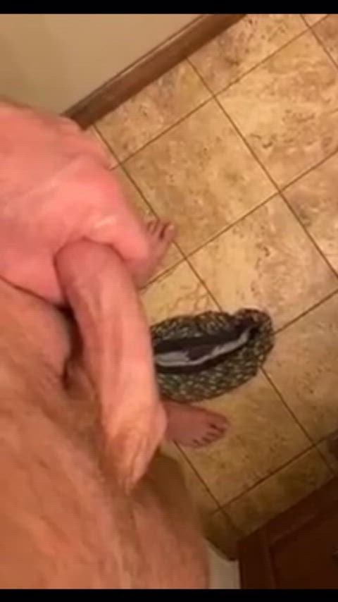 bwc bathroom big dick cock homemade nsfw pov precum tease massive-cock real-cock