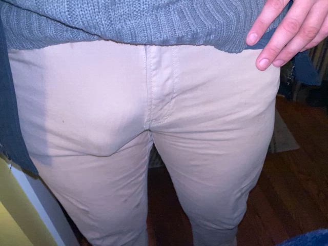 34 Gay Bulging Khakis 