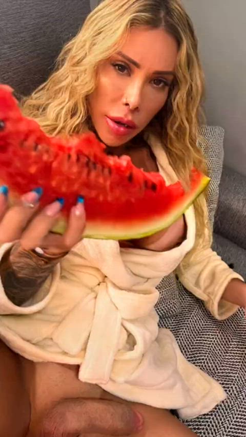 Watermelon or cock? 🍉🍆