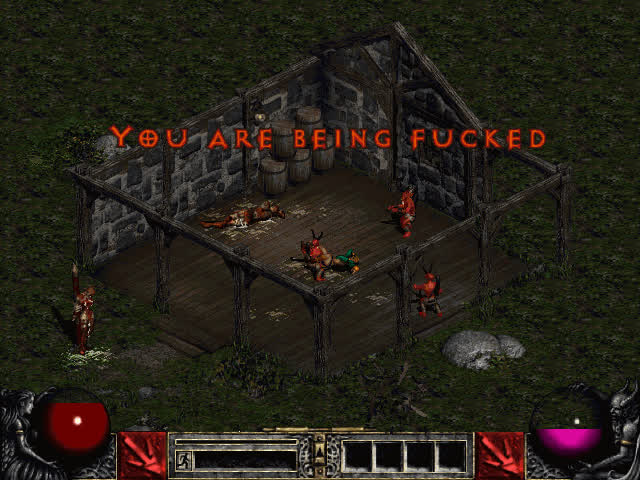 Diablo2 Sorceress raped by fallen [by cajunspicyent]