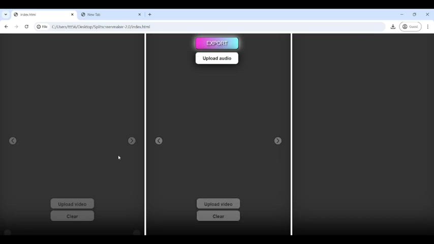 I made a Windows app that lets you make splitscreen videos easily, Heres a demo