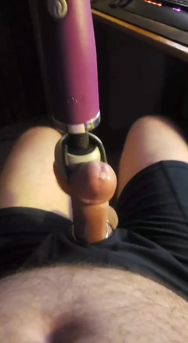 Minute long male orgasm.