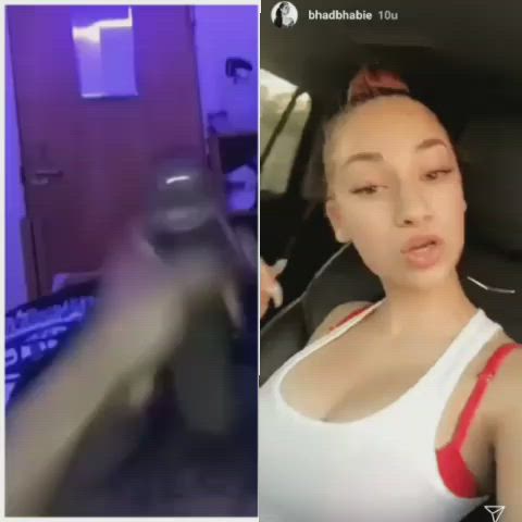 All that BBC cum for Bhad bhabie ~ the Queen of Snowbunnies ❄️♠️
