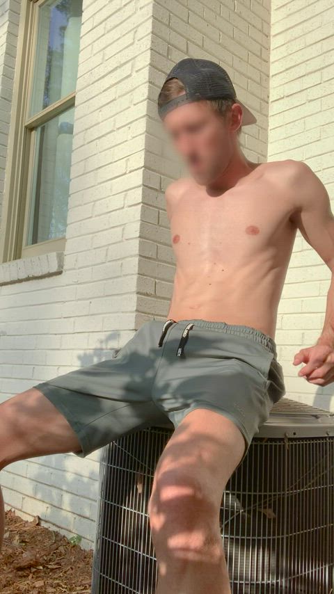 bwc cock exhibitionist reveal twunk uncircumcised clip