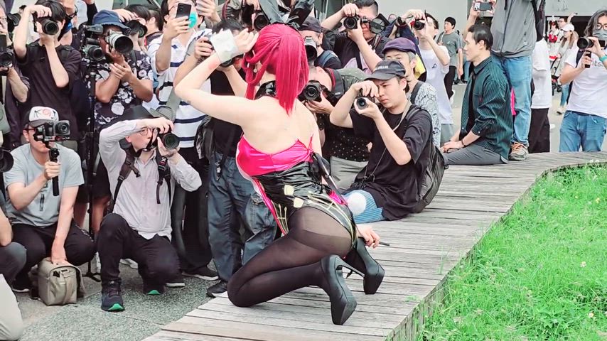 asian cosplay korean clip