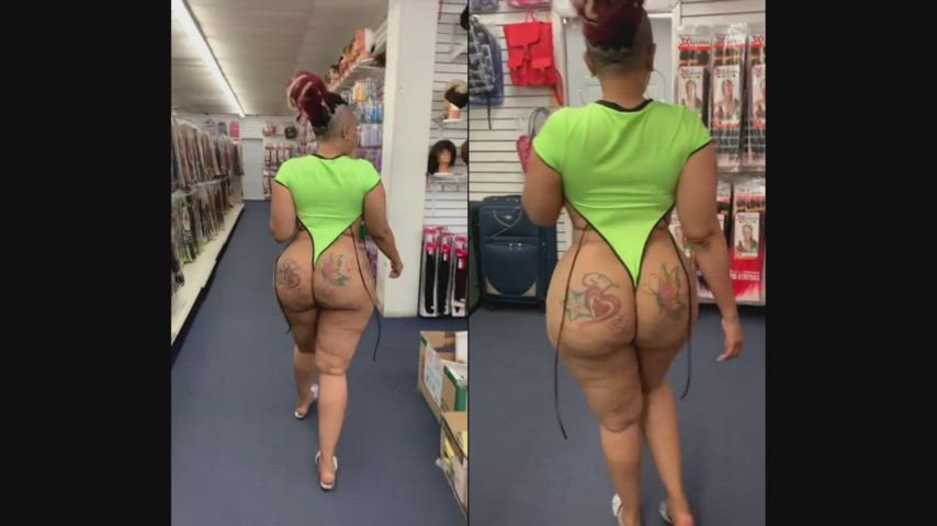Jiggling Throughout The Store
