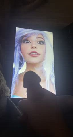 belle delphine cumshot tribute clip