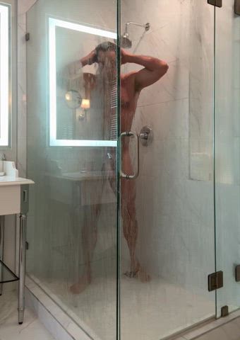 [58] Why do the boys at the gym just stand there and watch me in the shower??? 