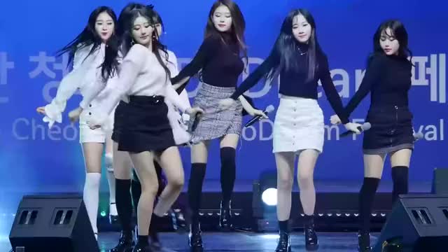 lovelyz on there knees 1
