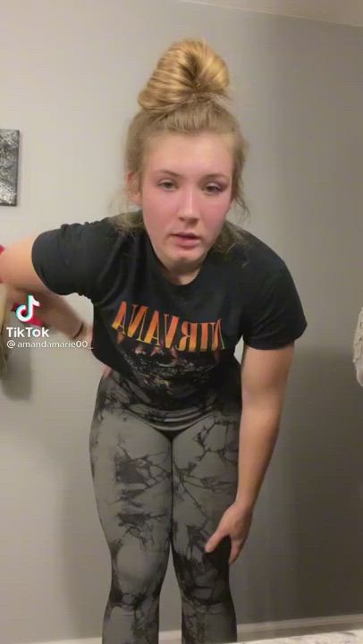 Ass Blonde TikTok clip