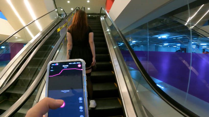 Remote controlled at the mall