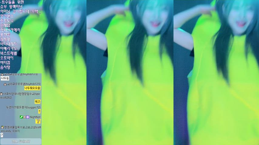 asian big tits dancing korean clip