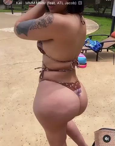 Black Angelica Booty Thick clip