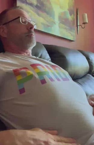 Daddy Erect Nipples Gay clip