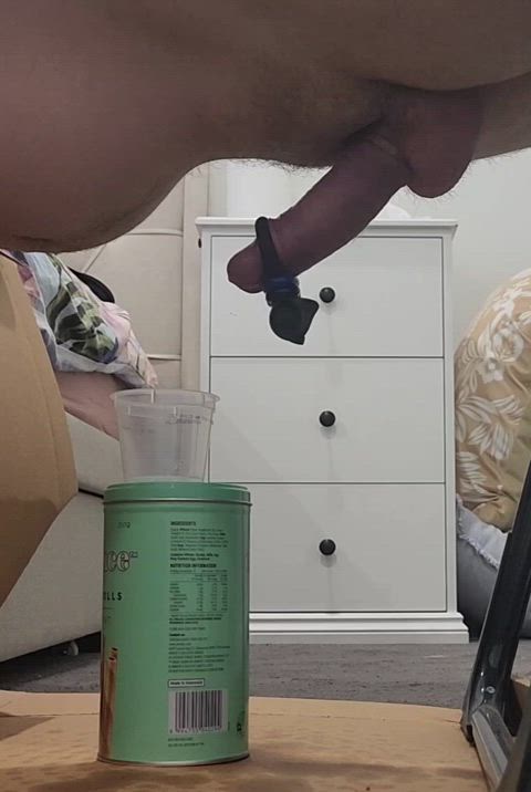 My favourite way to cum. Shame about the aim haha 🤭